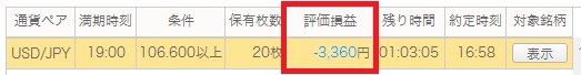 評価損益